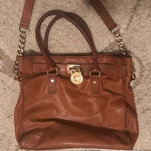 Michael Kors Hamilton Bag - Camel